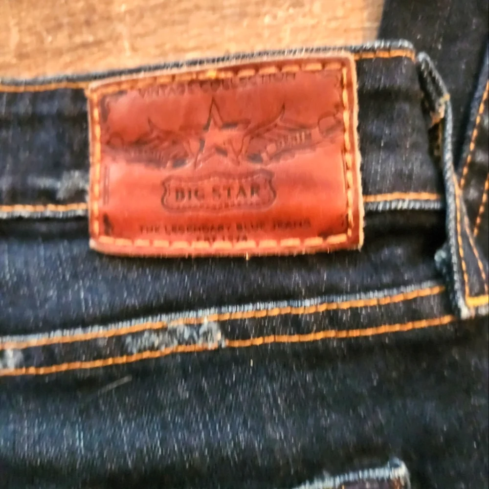 Big Star Women's Boot Cut Jeans - Dark Blue - Picture 11 of 14